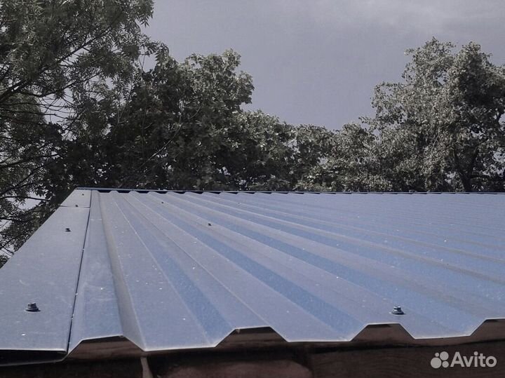 Профнастил С-21 ГОСТ оцинкованный 0,4 мм