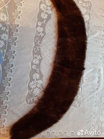 Воротник мех норка новый
