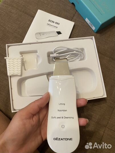 Аппарат для ультразвуковой чистки лица gezatone