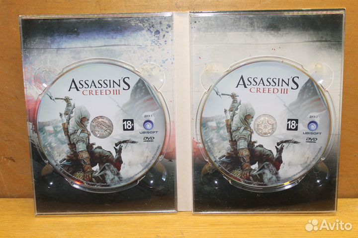 DVD PC диск игра AssassinS creed III