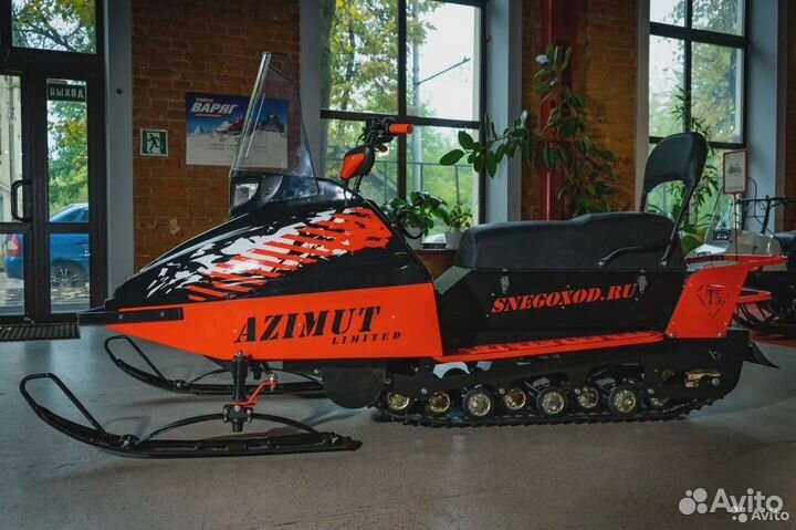 Миниснегоход Бурлак Азимут Limited 24 лс склиз