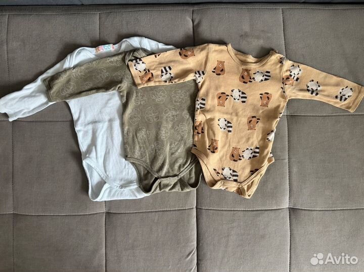 Детские вещи пакетом на мальчика 74