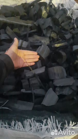 Древесный уголь в мешках