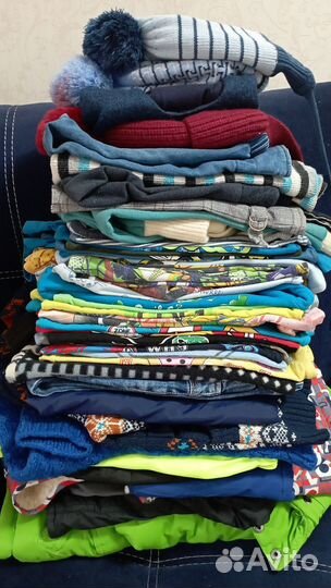 Большой пакет вещей на мальчика 1,5 годика