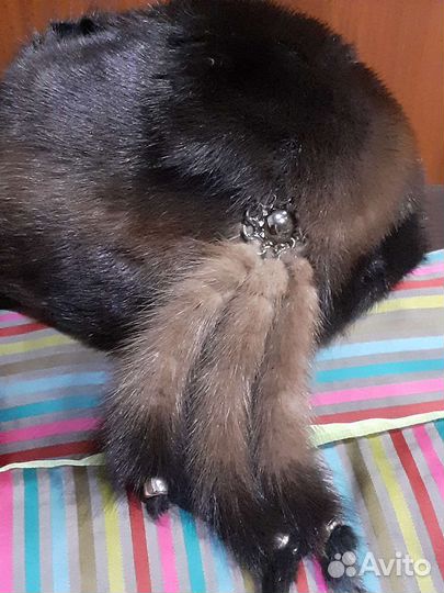 Шапка норковая женская