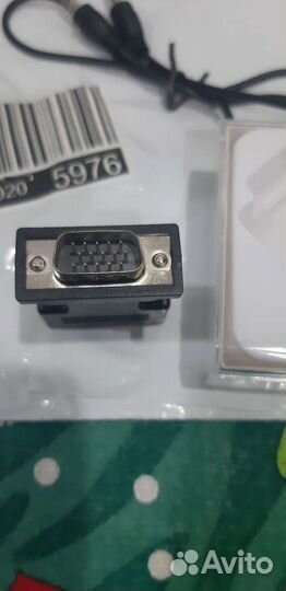 Адаптер переходник hdmi(f) - VGA(m) -AUX 3,5 jack