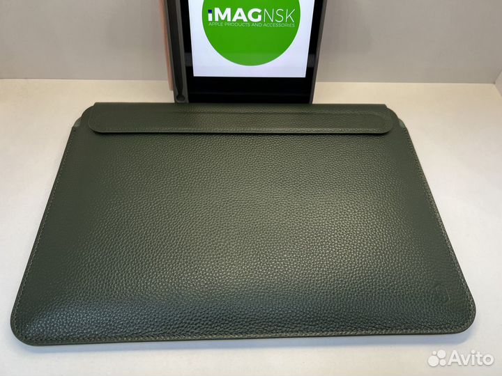 Чехол wiwu Geniunie Leather Laptop Sleeve for MacB