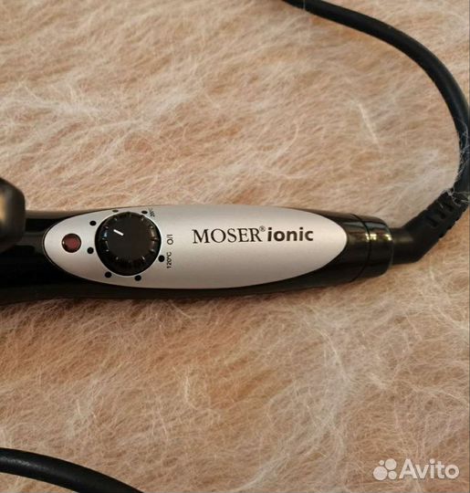 Щипцы плойка для завивки волос Moser ionic