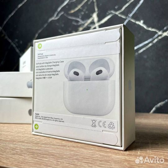 Беспроводные наушники apple airpods 3