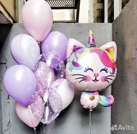 Воздушные шары для девочки