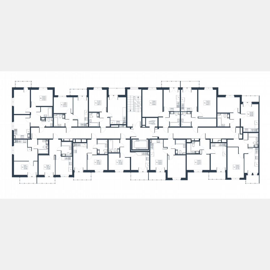 1-к. квартира, 36,4 м², 6/8 эт.