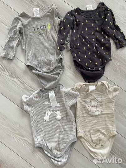 Боди для мальчика 68