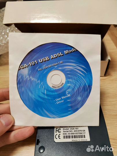 Adsl модем uga-101