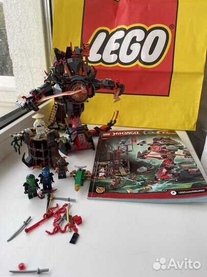 Lego Ninjago коллекция и россыпь минифигурки