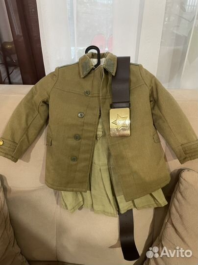 Костюм для девочки на 9 мая