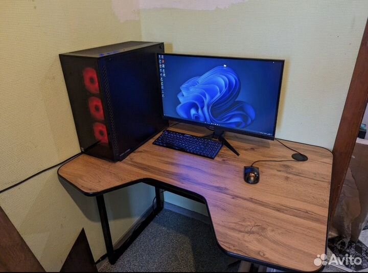 Компьютерный стол дуб вотан Loft 140см