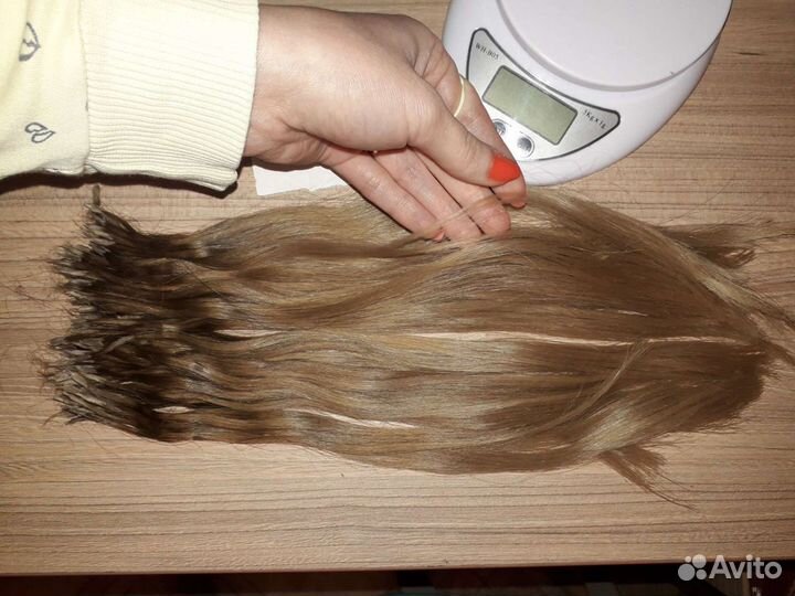 Волосы натуральные для наращивания. Чёрные,светлые