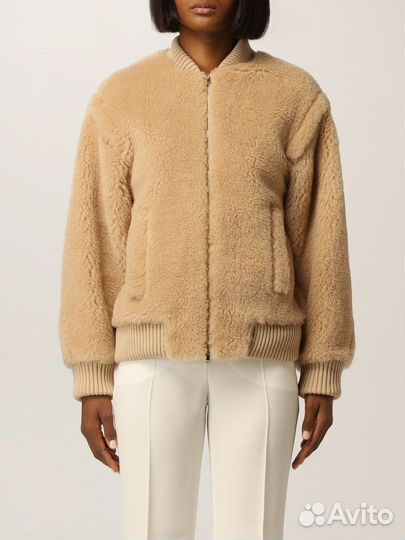 Бомбер шуба Max mara teddy Arceiia