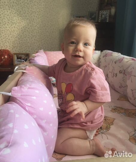 Бортики в детскую кроватку