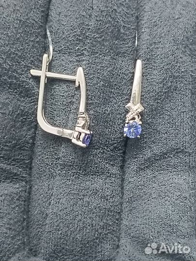 Золотые серьги,арт 32