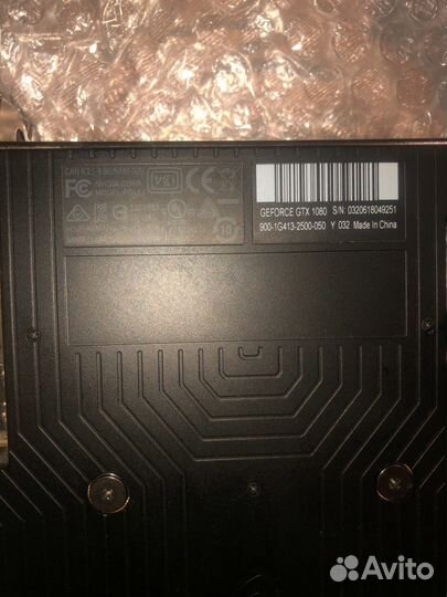 Видеокарта gtx 1080