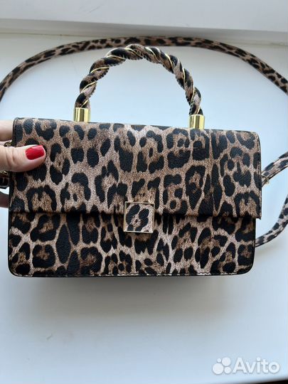 Леопардовая сумка