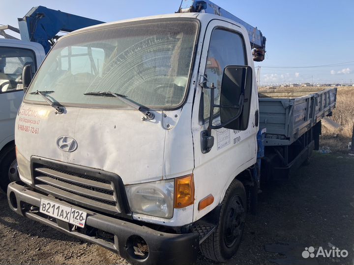 Hyundai HD72 с КМУ, 2007