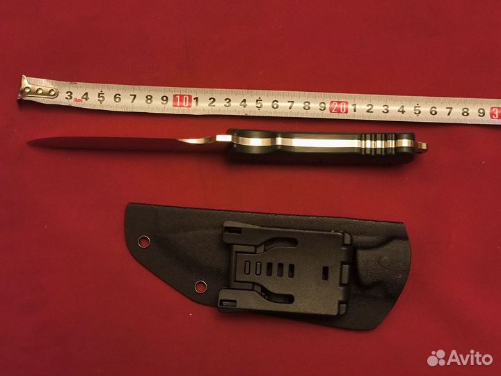 Нож, сталь D-2, HRC60, Original, ножны Craton