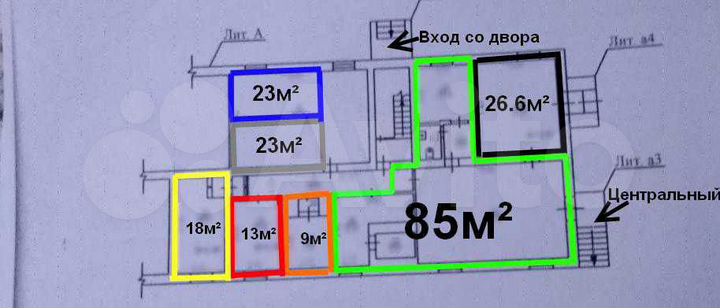Торговая площадь, 23 м²