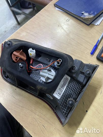 Задний фонарь kia rio 3