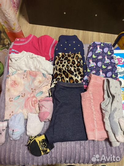 Вещи для девочки 86-92