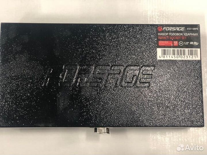 Набор головок ударных глубоких 12 предметов 1/2