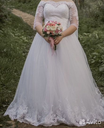 Свадебное платье 48 50