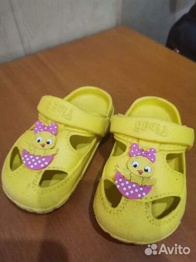 Шлепки детские