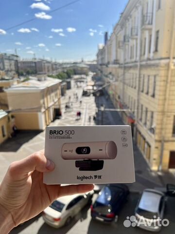 Веб-камера Logitech brio 500, Розовый объявление продам