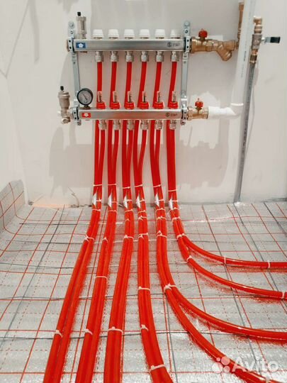 Отопление, водоснабжение дома под ключ