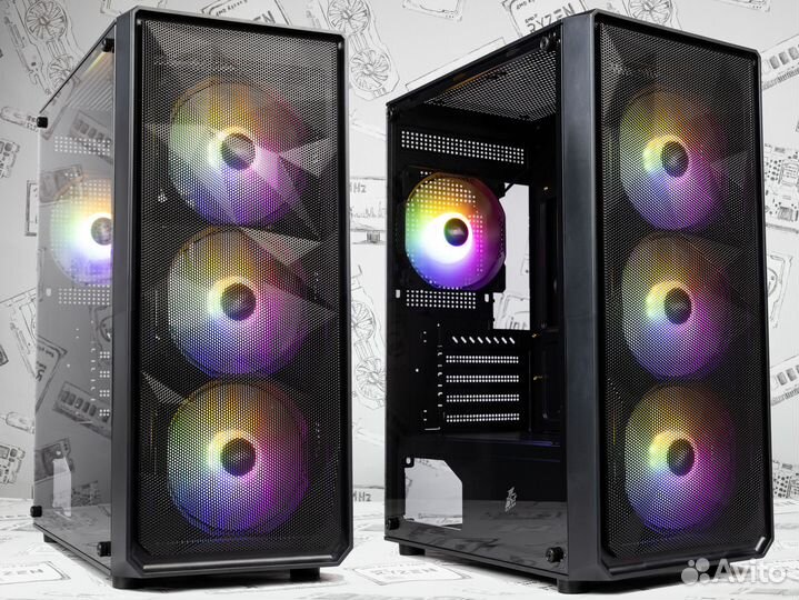 Большой выбор игровых RGB корпусов. Опт