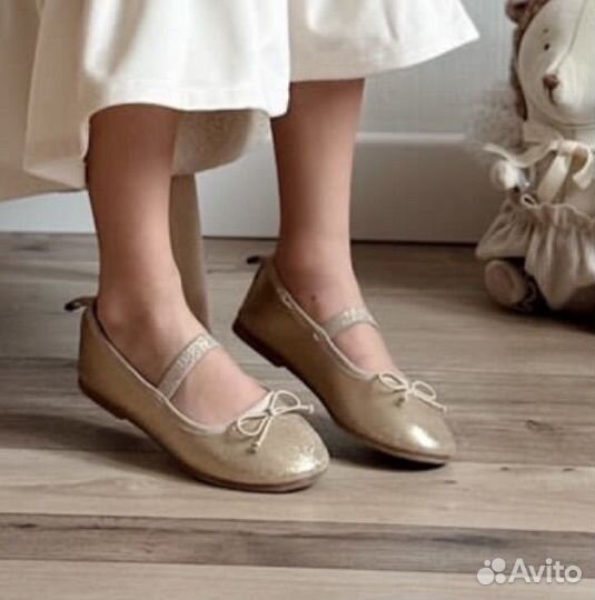 Балетки 27 бронь