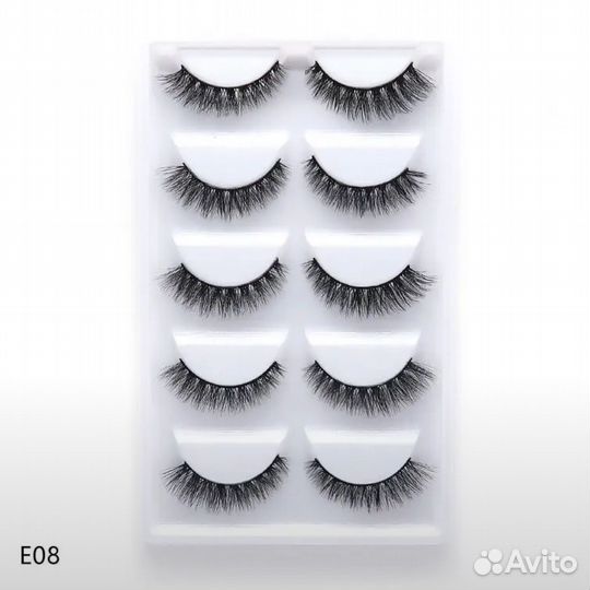 Накладные ресницы на ленте