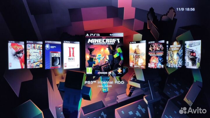 Sony Playstation 3 SuperSlim 500gb/Прошита/45Игр
