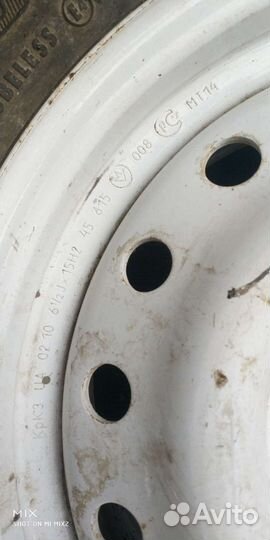 R19.5 Advanta HTR-700 195/65, PCD 5x105 DIA 56.1