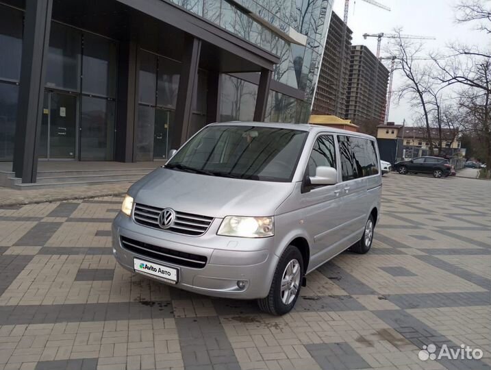 Volkswagen Multivan 2.5 МТ, 2008, 250 000 км