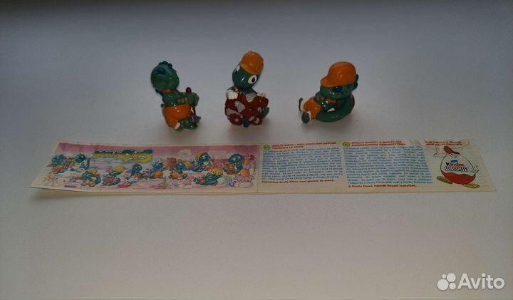 Киндеры 90х неполные серии