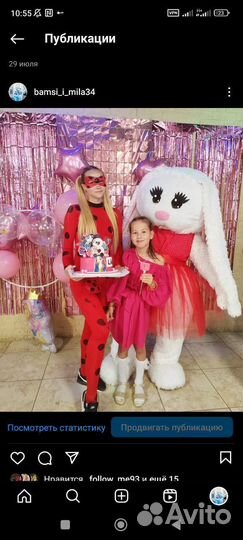 Аниматоры, ростовая кукла