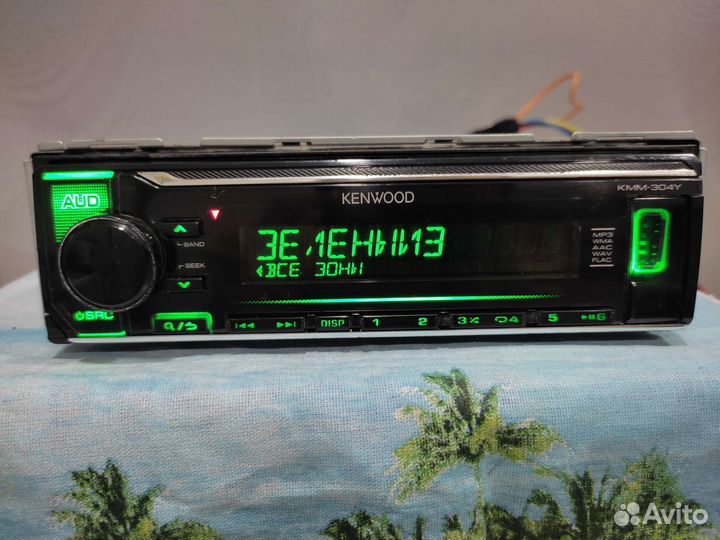 Процессорная Магнитола kenwood kmm 304y