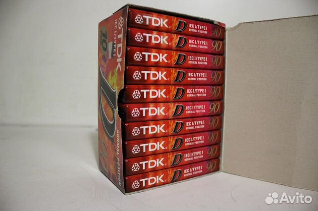 TDK D90 Аудиокассеты