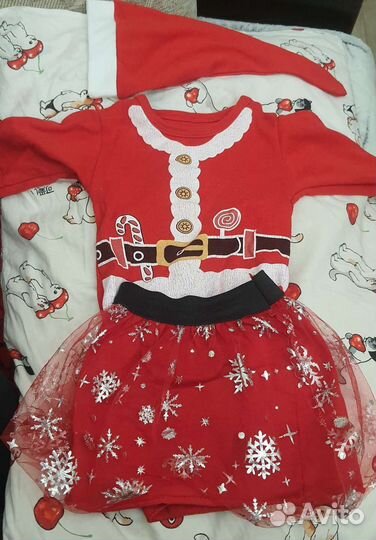 Новогодний костюм для малыша