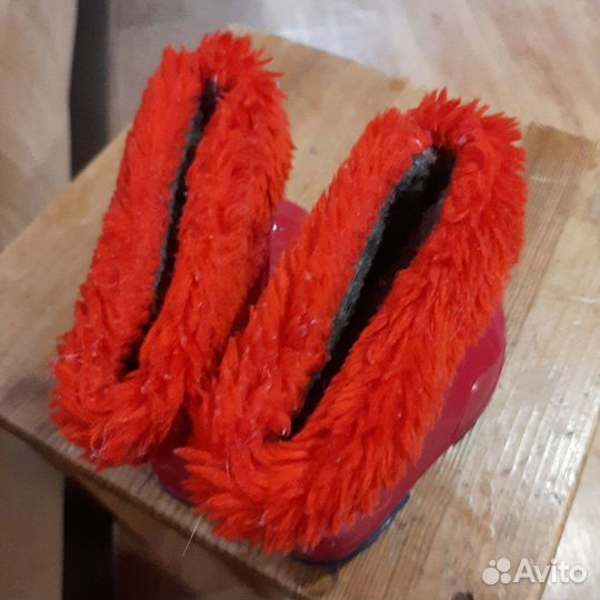 Детские резиновые сапоги