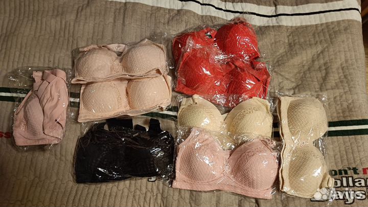 Лифчик женский 100С 9шт,подкладки 9пар