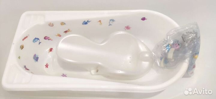 Ванночка,горка и круг на шею для купания